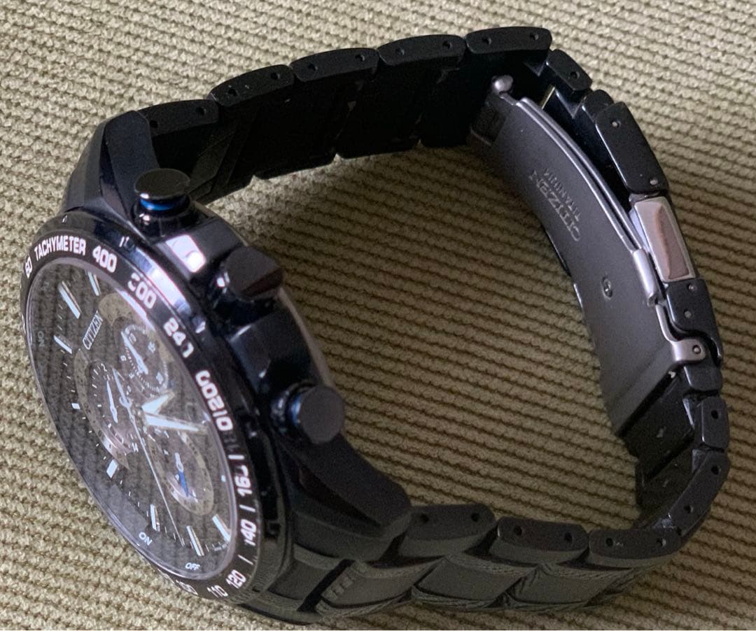 シチズン AS8025-57E/E610-S080584 チタン電波