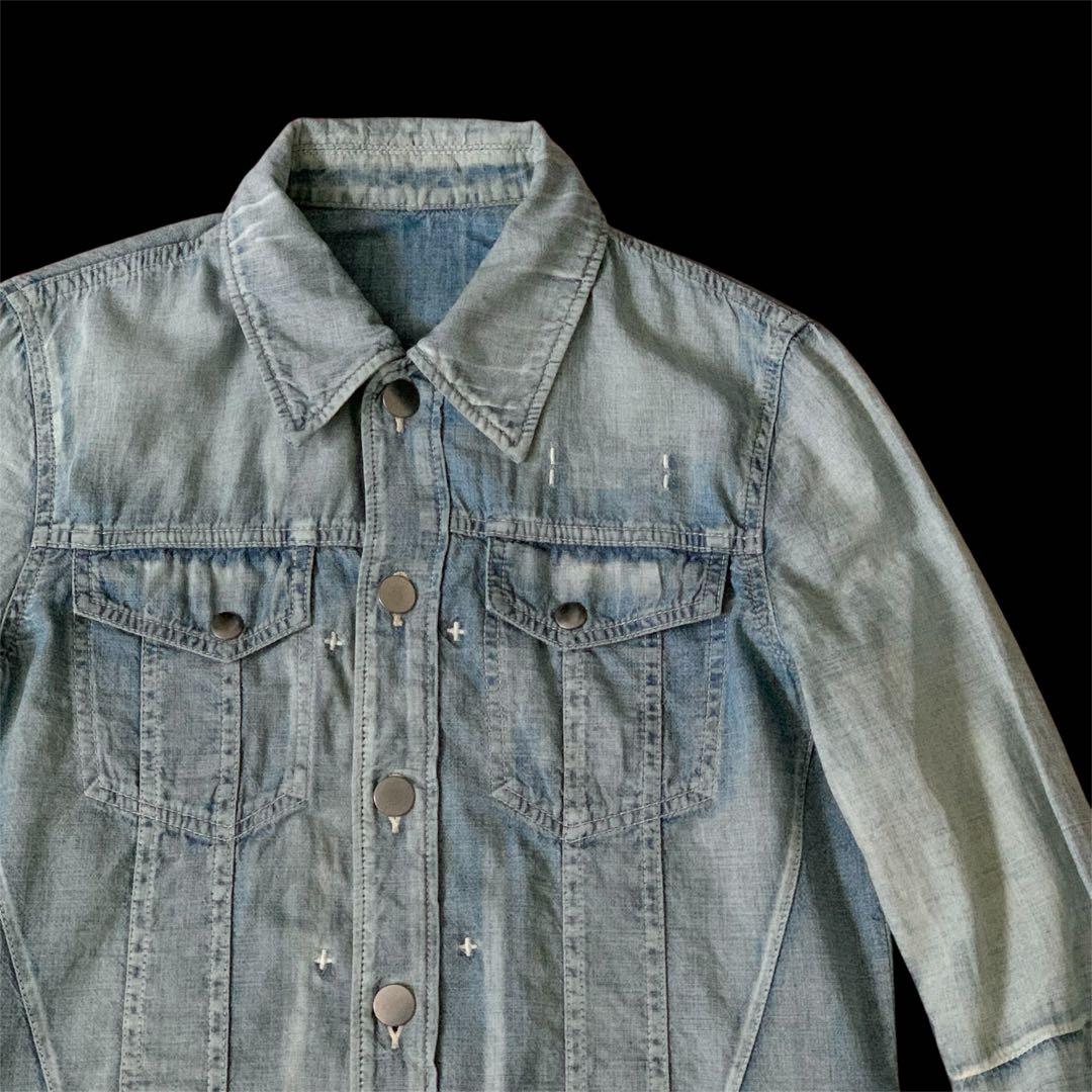 n(n) BY NUMBER (N)INE 　08SSデニムシャツジャケット2