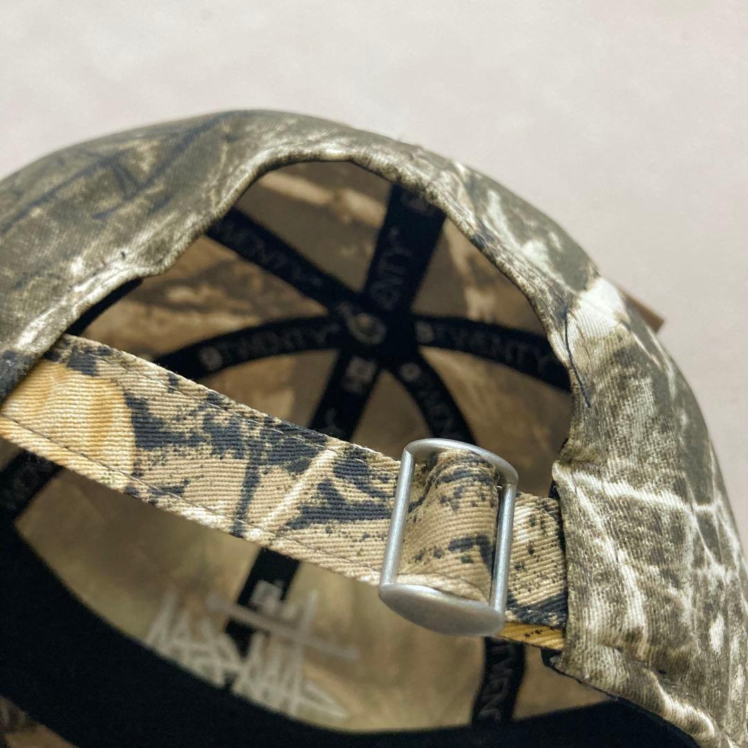 stussy 迷彩柄 ベースボールキャップ