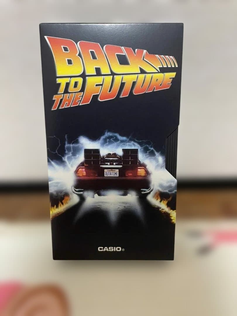 新品 CASIO　バック・トゥ・ザ・フューチャー CA-500WEBF-1AJR