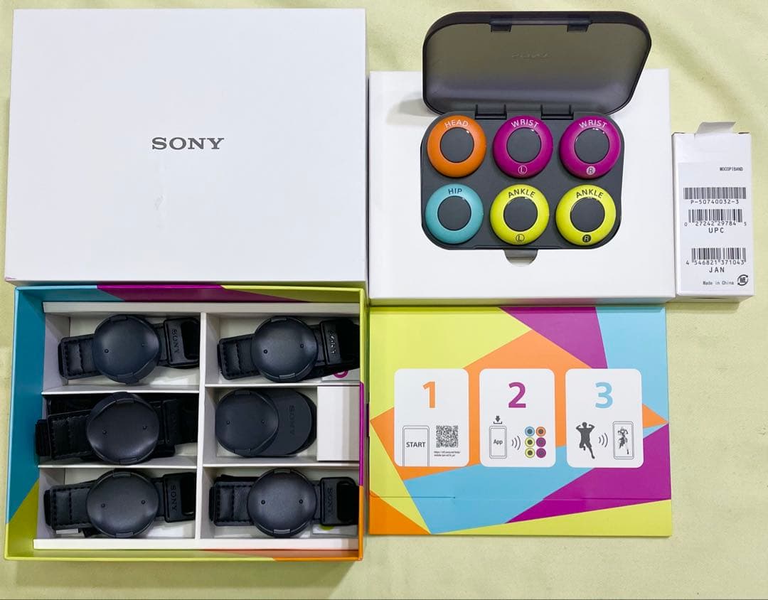 【美品】SONY mocopi モコピ +未使用太もも用拡張バンド ソニー