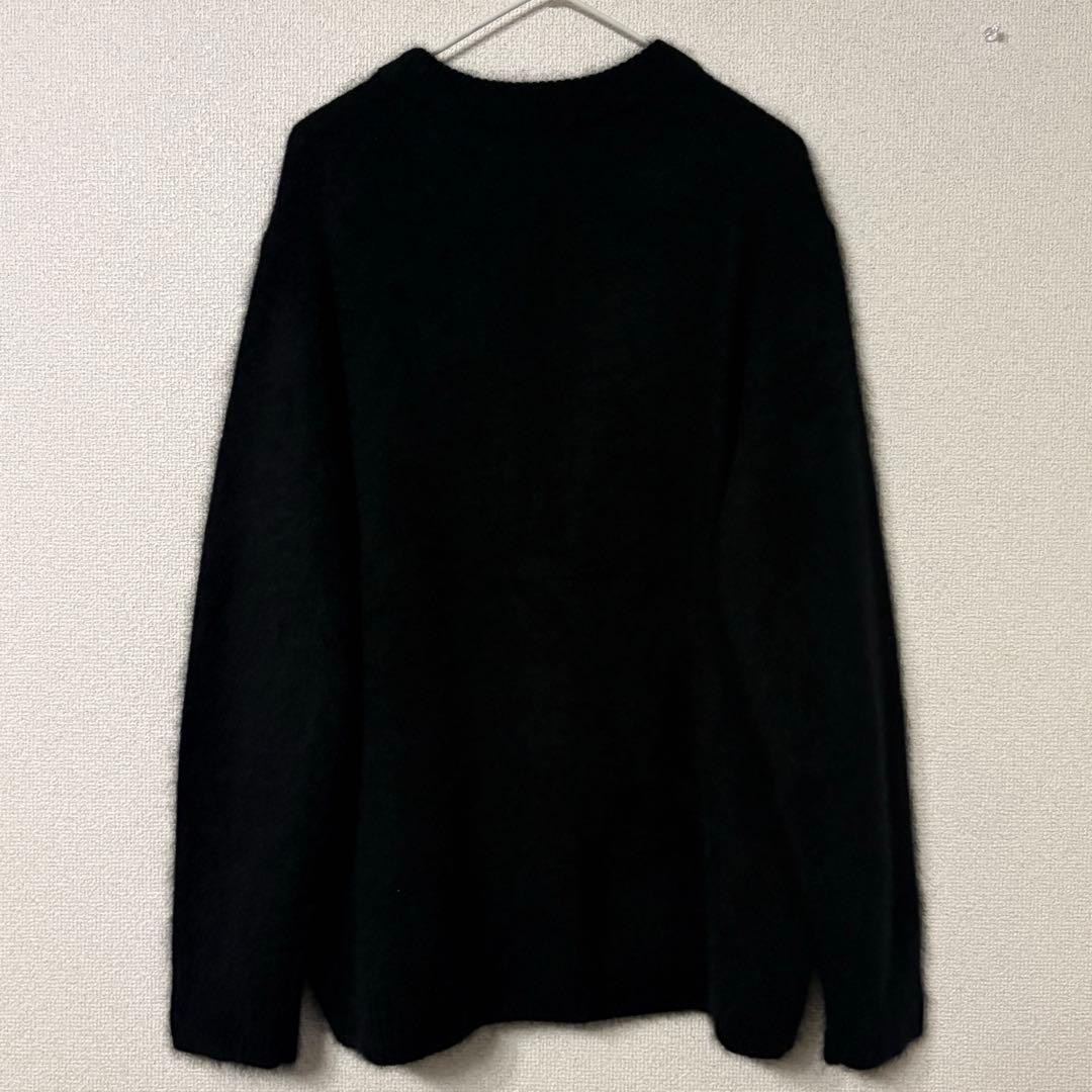 90s モヘアニット　ブラック ABAHOUSE