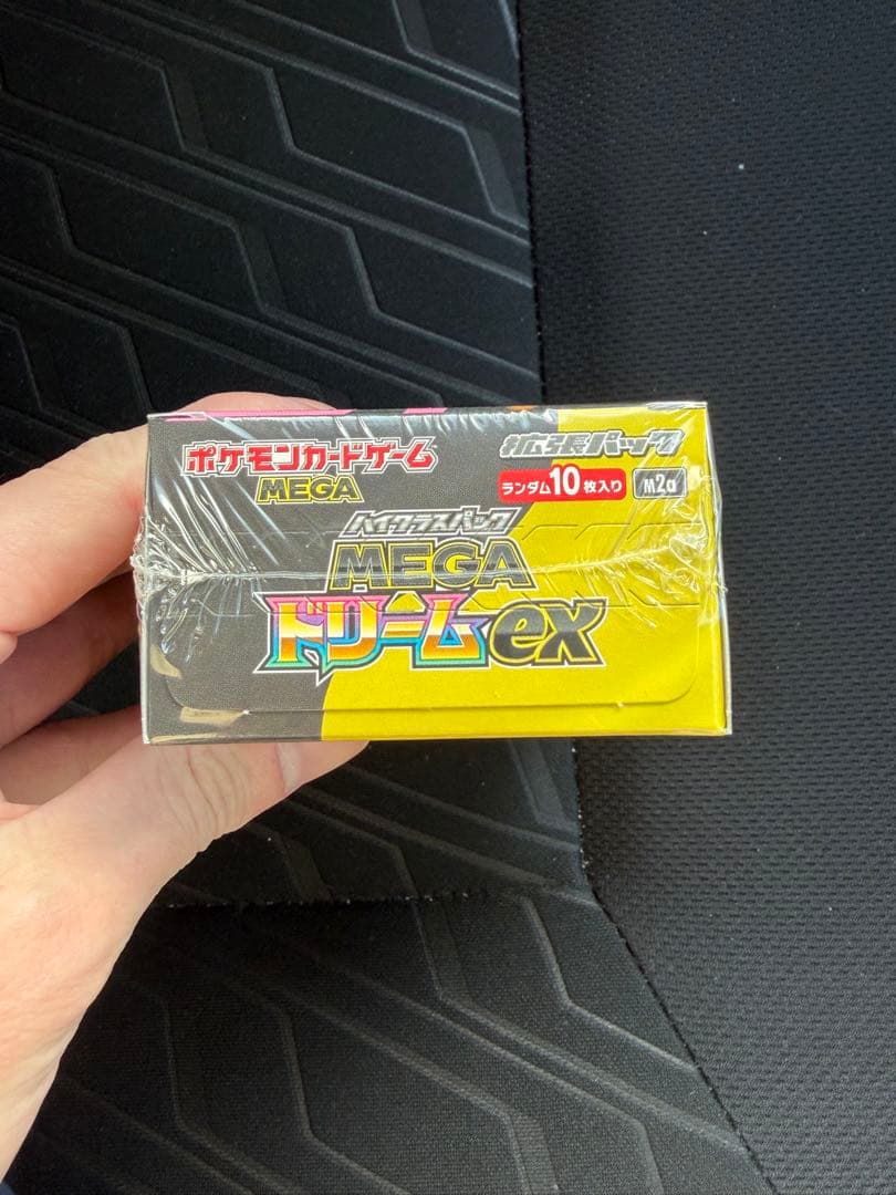 【新品未開封】ポケモンカードMEGAドリームex ボックス シュリンク付1BOX