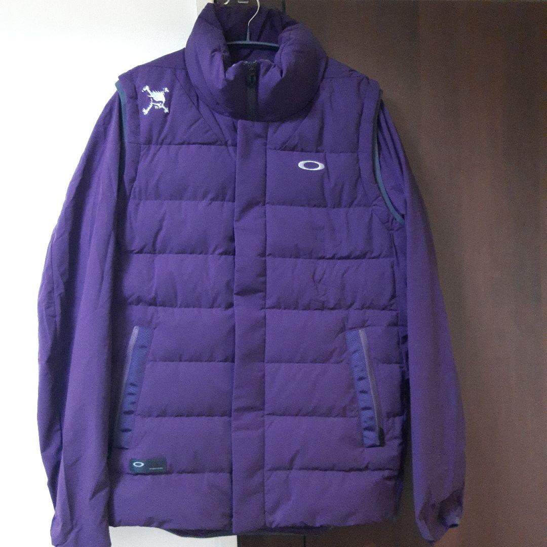 新品　オークリーゴルフ　2way トランスフォームダウンベスト　メンズジャケット