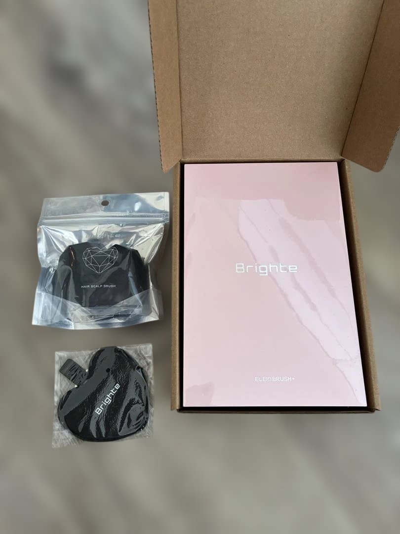 Brighte ELEKI BRUSH+ 　新品未開封おまけ付き　限定色ピンク