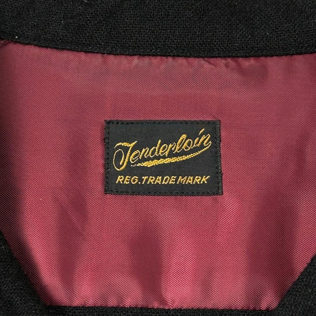 TENDERLOIN ウール 開襟シャツ オープンカラーシャツ テンダーロイン