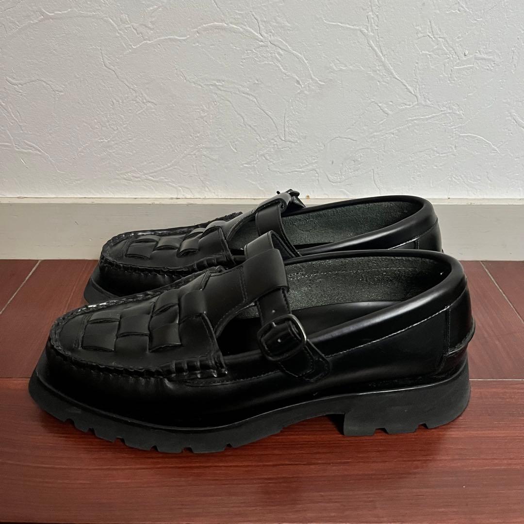 HEREU SOLLER SPORT ブラックローファー 38