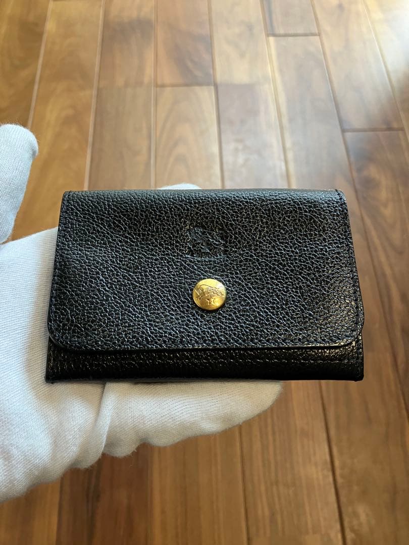 【極美品】イルビゾンテ カードケース 名刺入れ レザー 本革