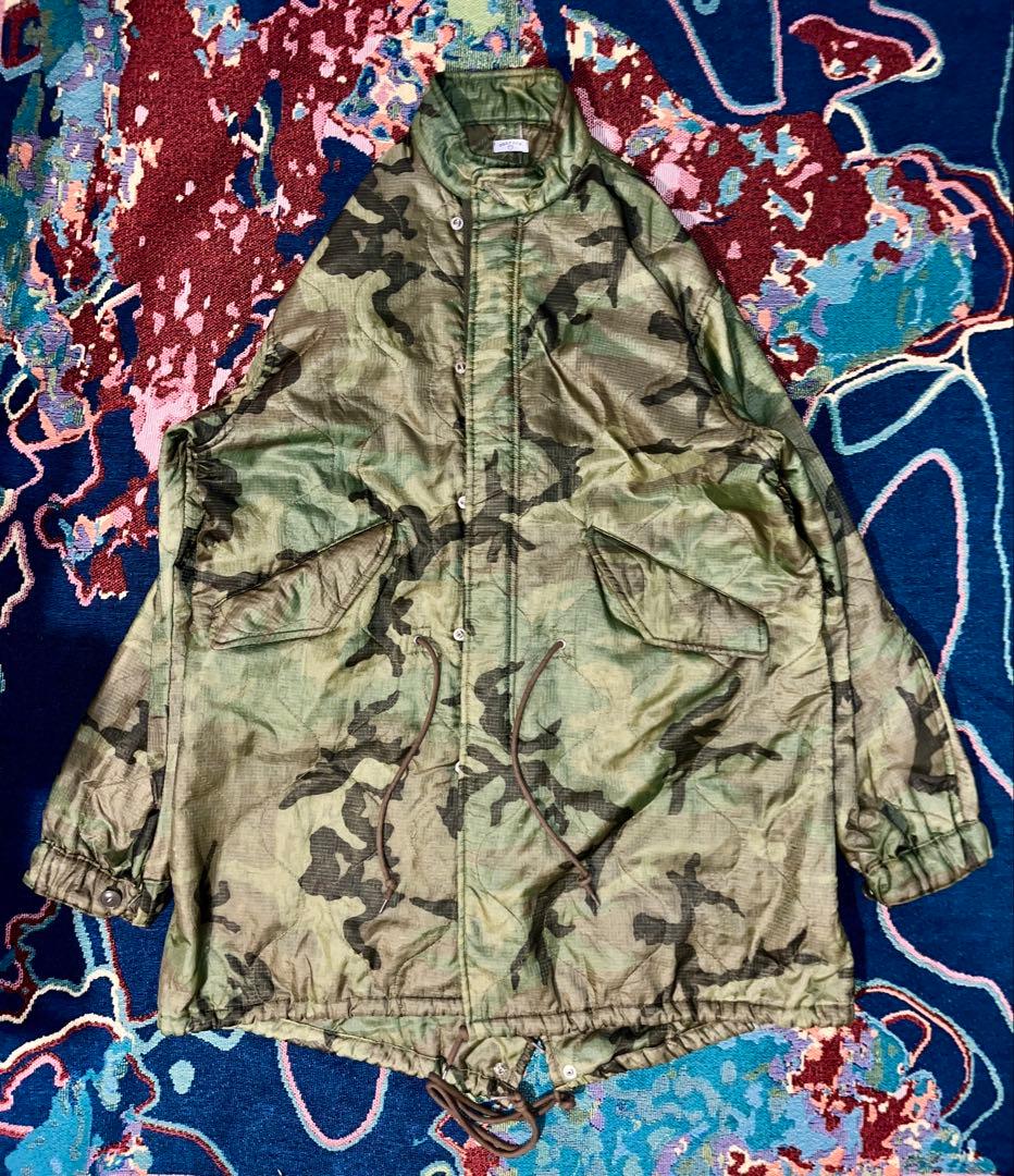 ヅ*け様 日本製 OLD PARK モッズコート リメイク 迷彩 再構築