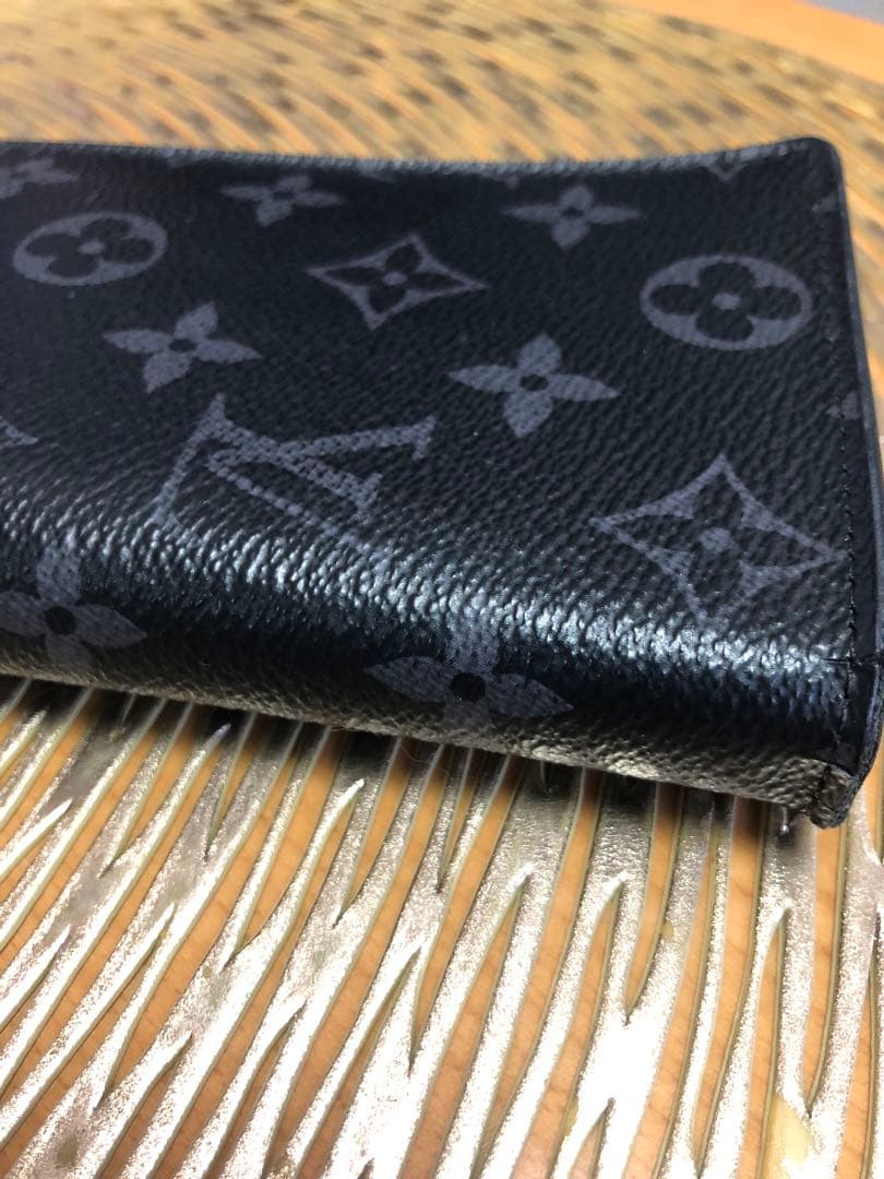 ルイヴィトン 長財布 モノグラム・エクリプス ポルトフォイユ・ブラザ