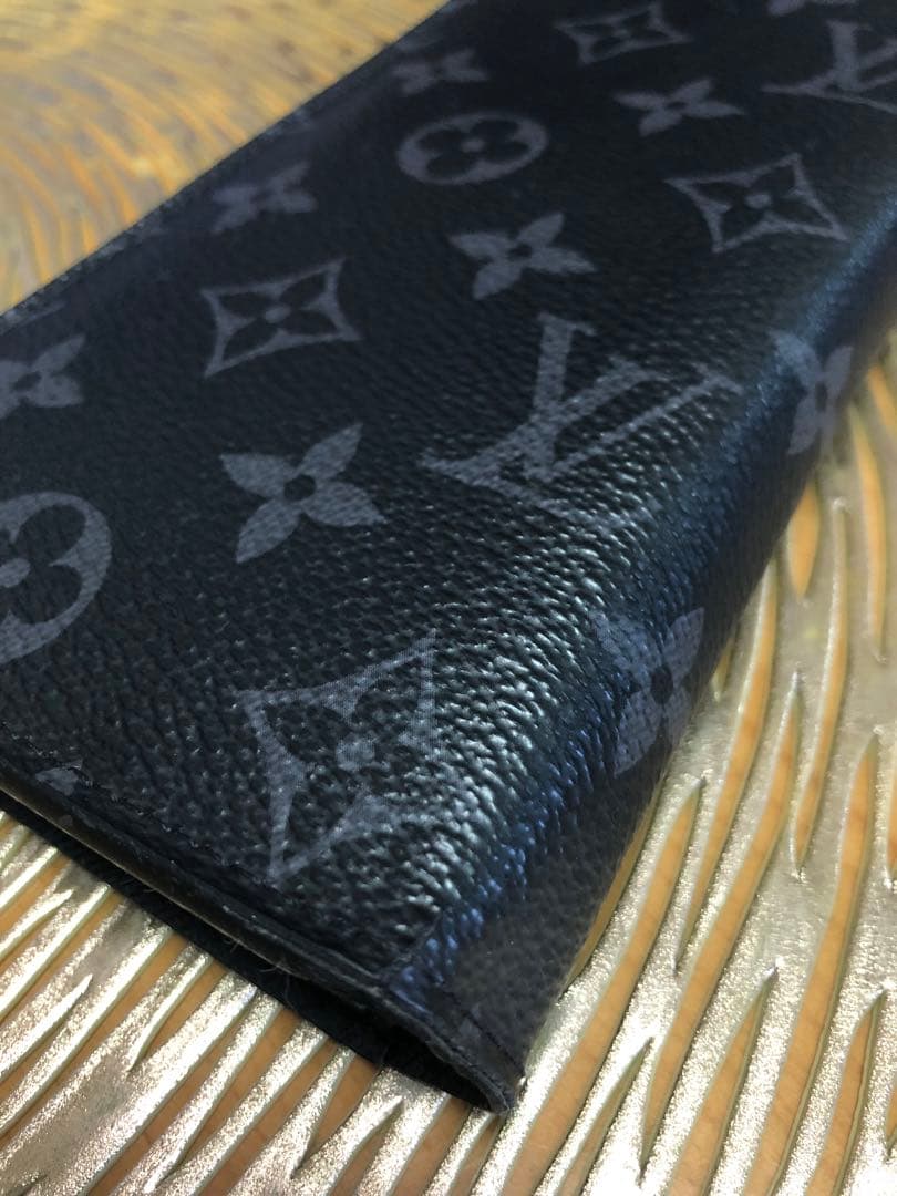 ルイヴィトン 長財布 モノグラム・エクリプス ポルトフォイユ・ブラザ