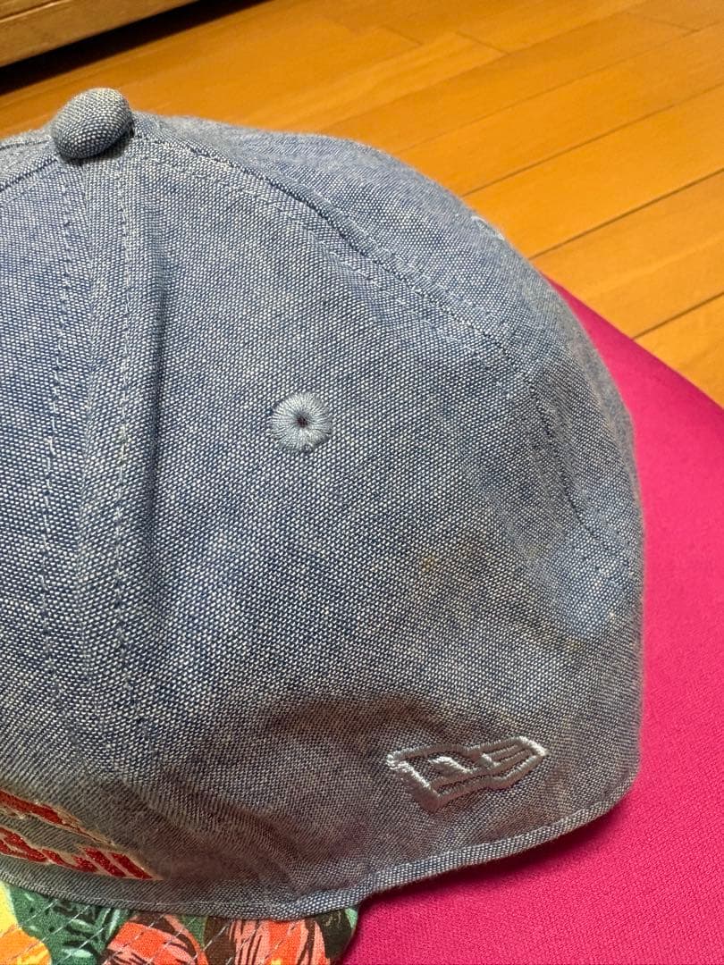 Red Bull ニューエラ アロハ　9FIFTY キャップ デニム風