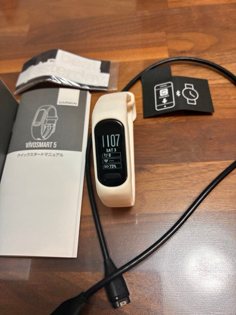 ヴィヴォスマート5 vivosmart 5 Black Lサイズ　男女　美品