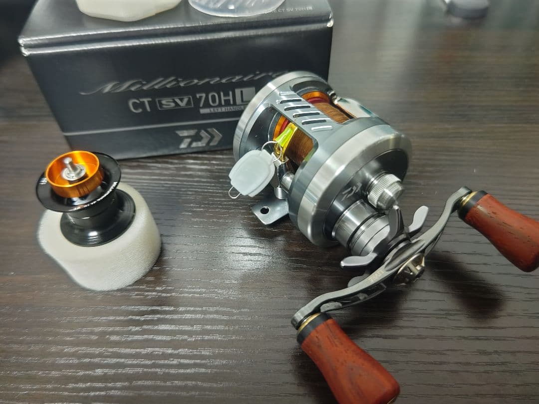 Daiwa ミリオネア CT SV 70HL フィネススプール付