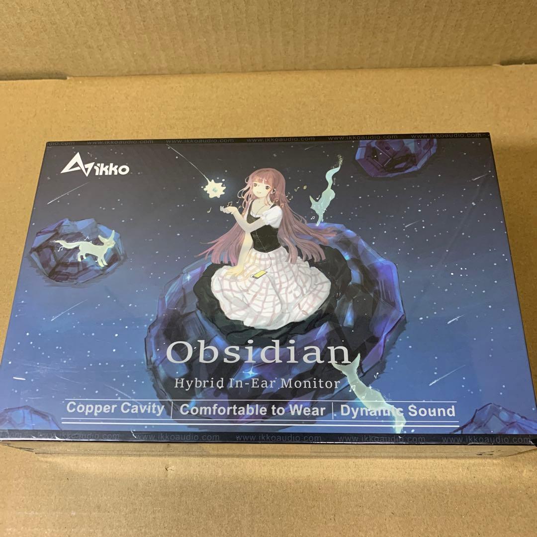 新品未開封　ikko OH10 Obsidian 有線イヤホン