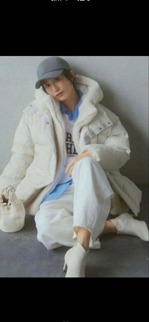 Arpege story ファー付き MINOTECH 中綿コート