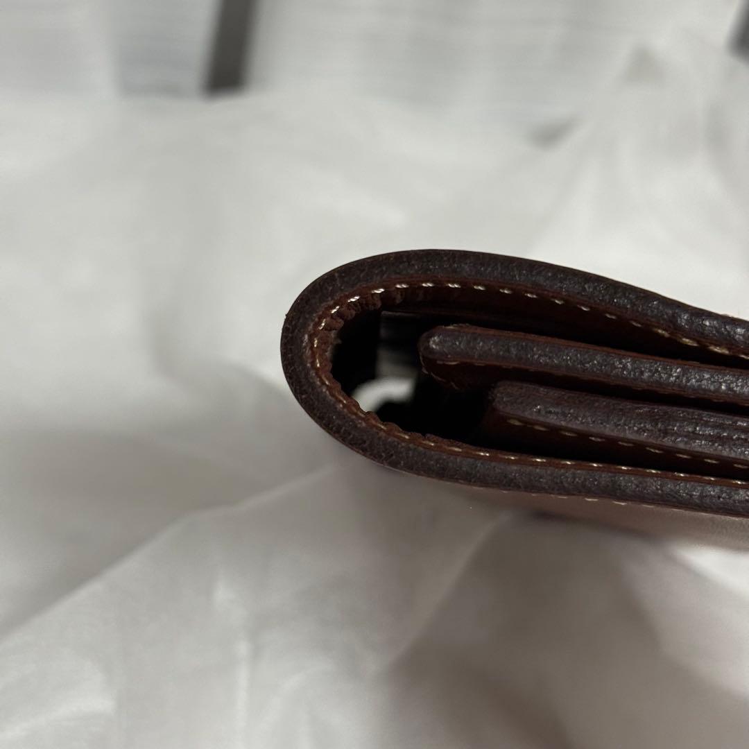 ⭐️未使用⭐️レッドムーン　二つ折り財布　ブラウン　レザー　長財布