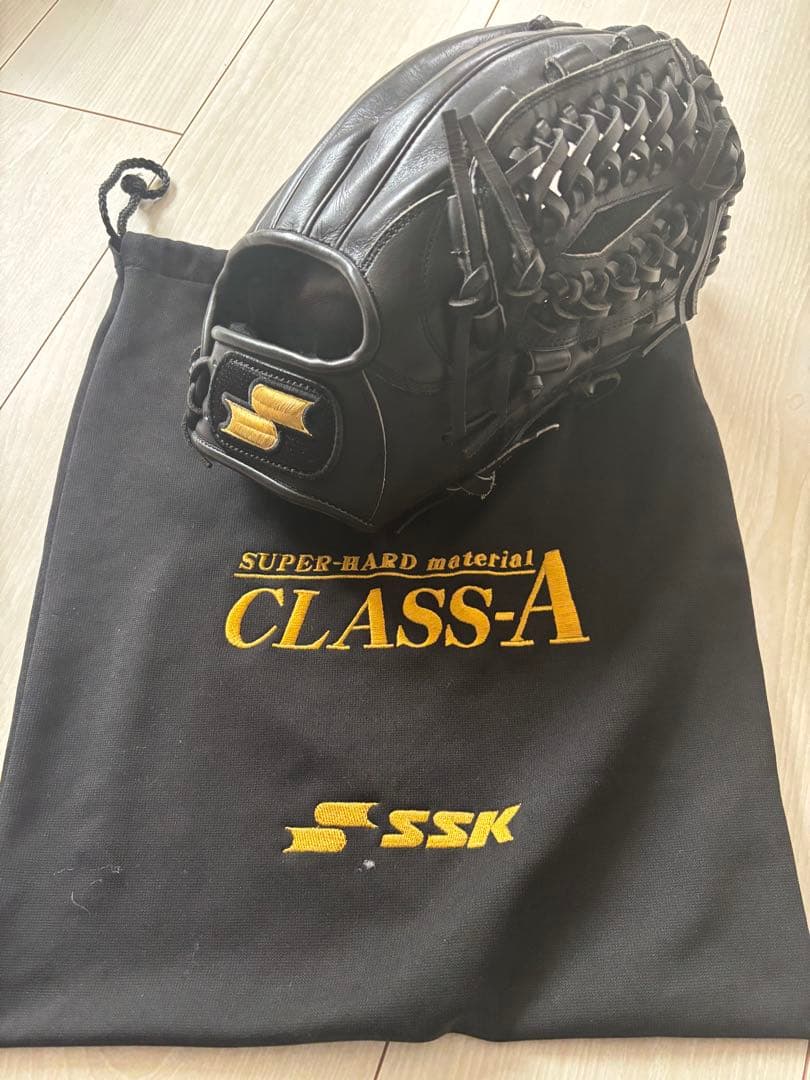 SSK CLASS-A 硬式グローブ 黒内野