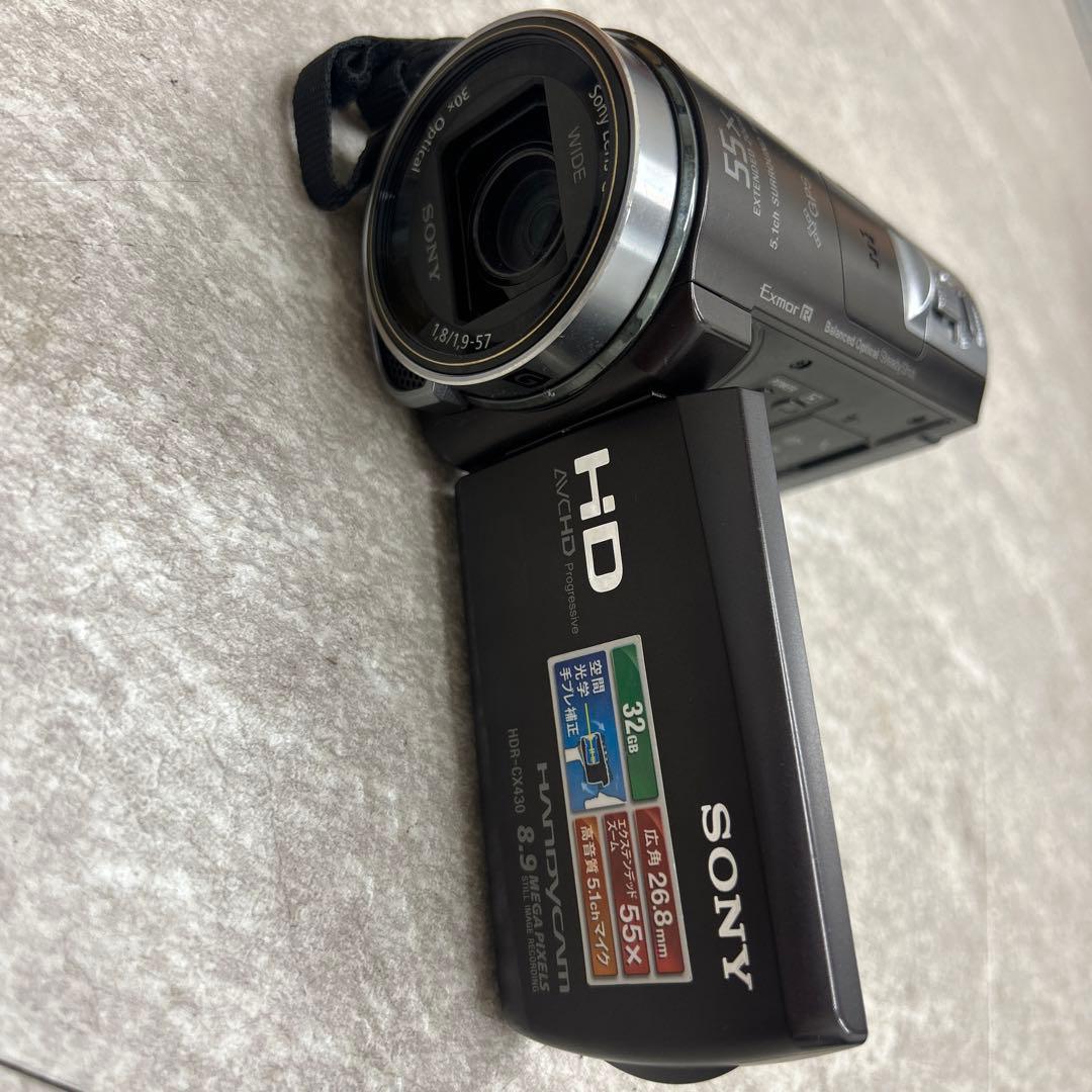 SONY HDR-CX430V　デジタルHDビデオカメラレコーダー　ハンディカム
