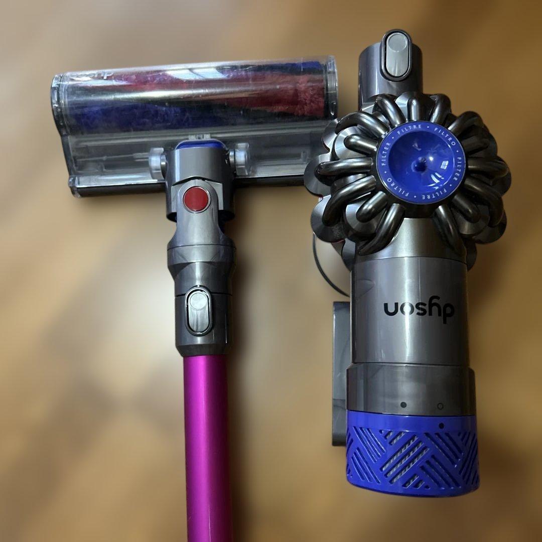 dyson SV09 fluffy origin コードレス掃除機 パープル