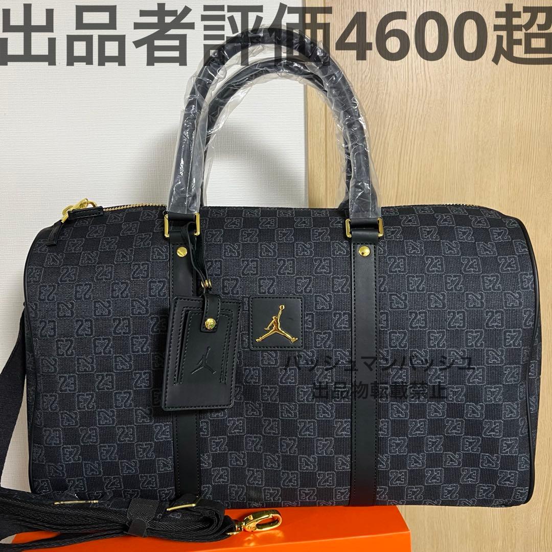 バッグ JORDAN BRAND MONOGRAM DUFFLE BAG BLACK