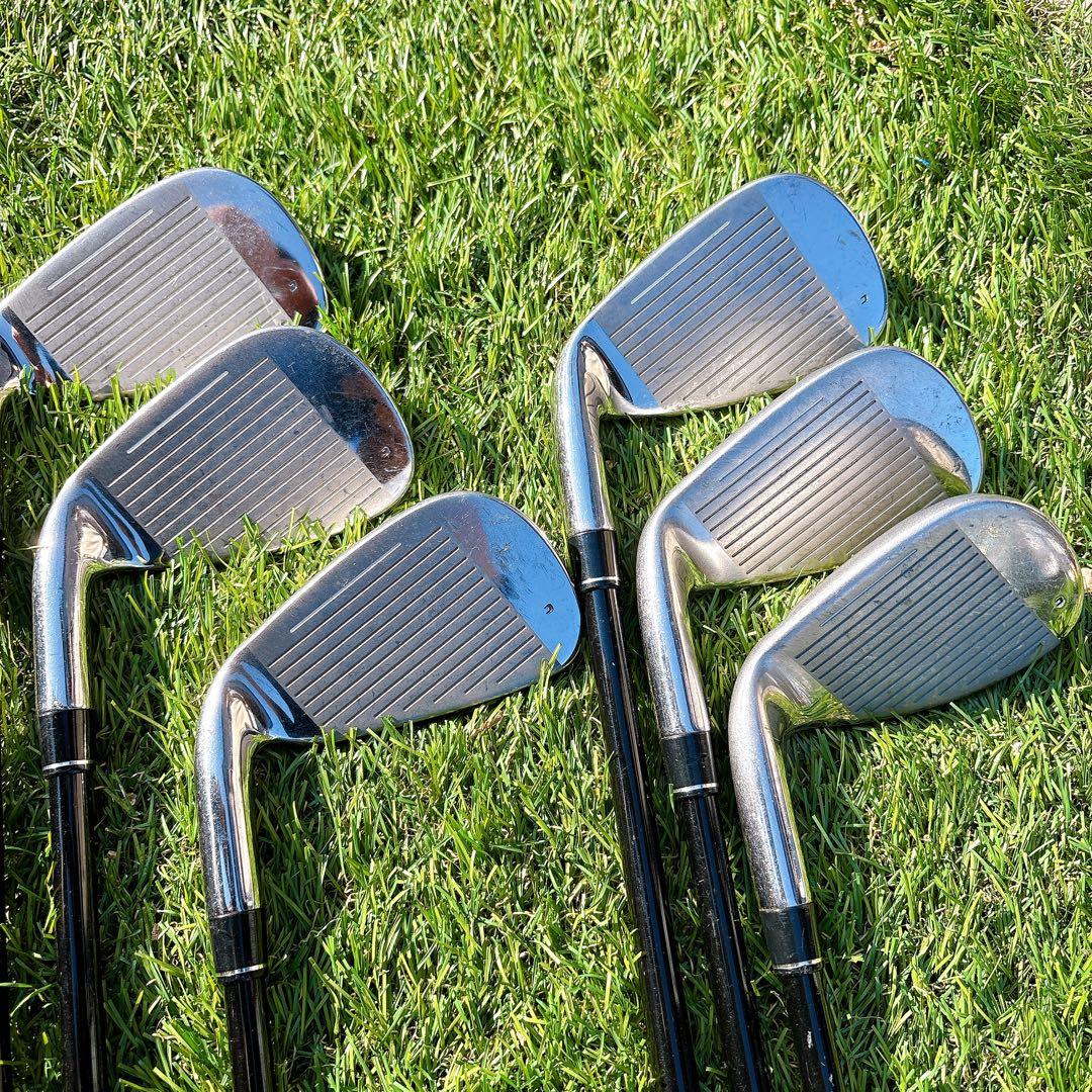 メンズゴルフクラブ　テーラーメイド　バーナー1.0 アイアン6本 FLEX.R