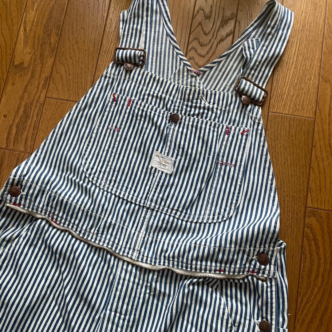 BIG MAC ストライプ オーバーオール