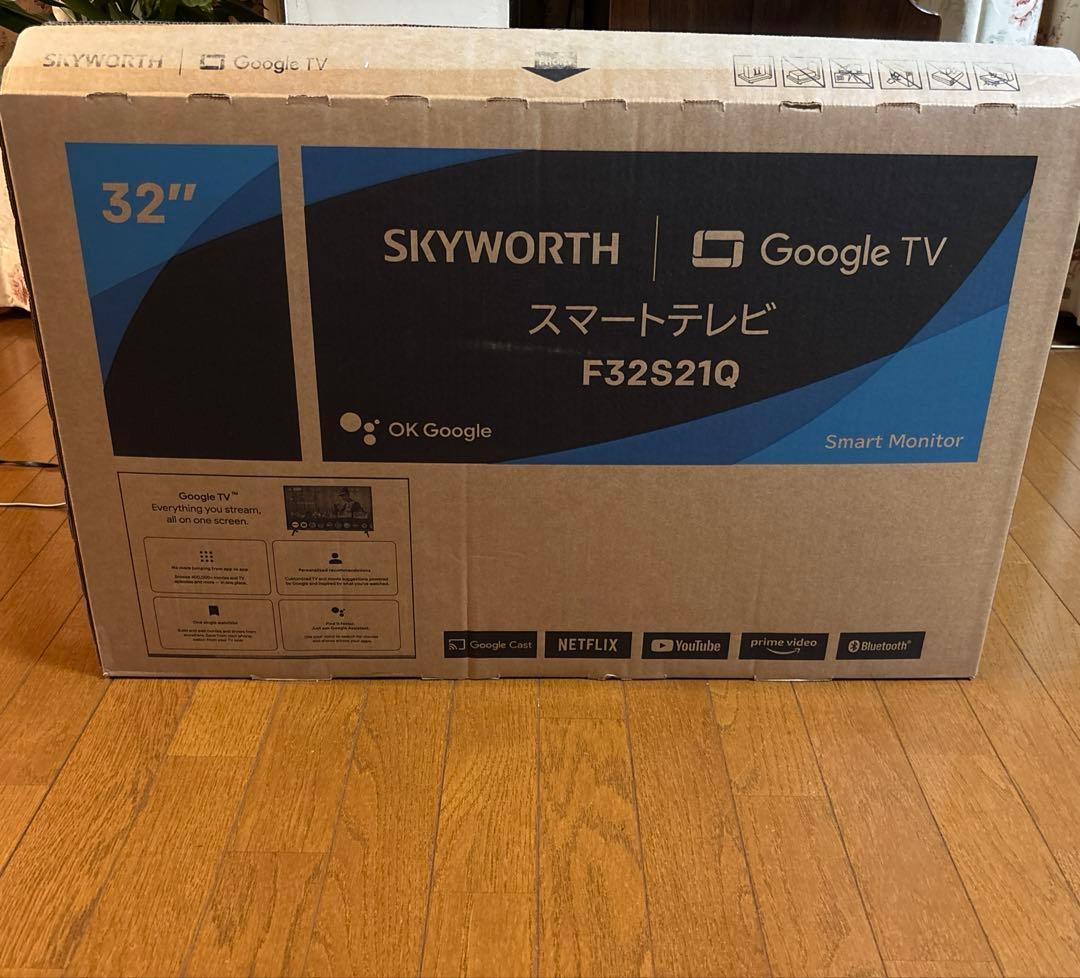 【未使用】SKYWORTH 32型 チューナーレステレビ F32S21Q