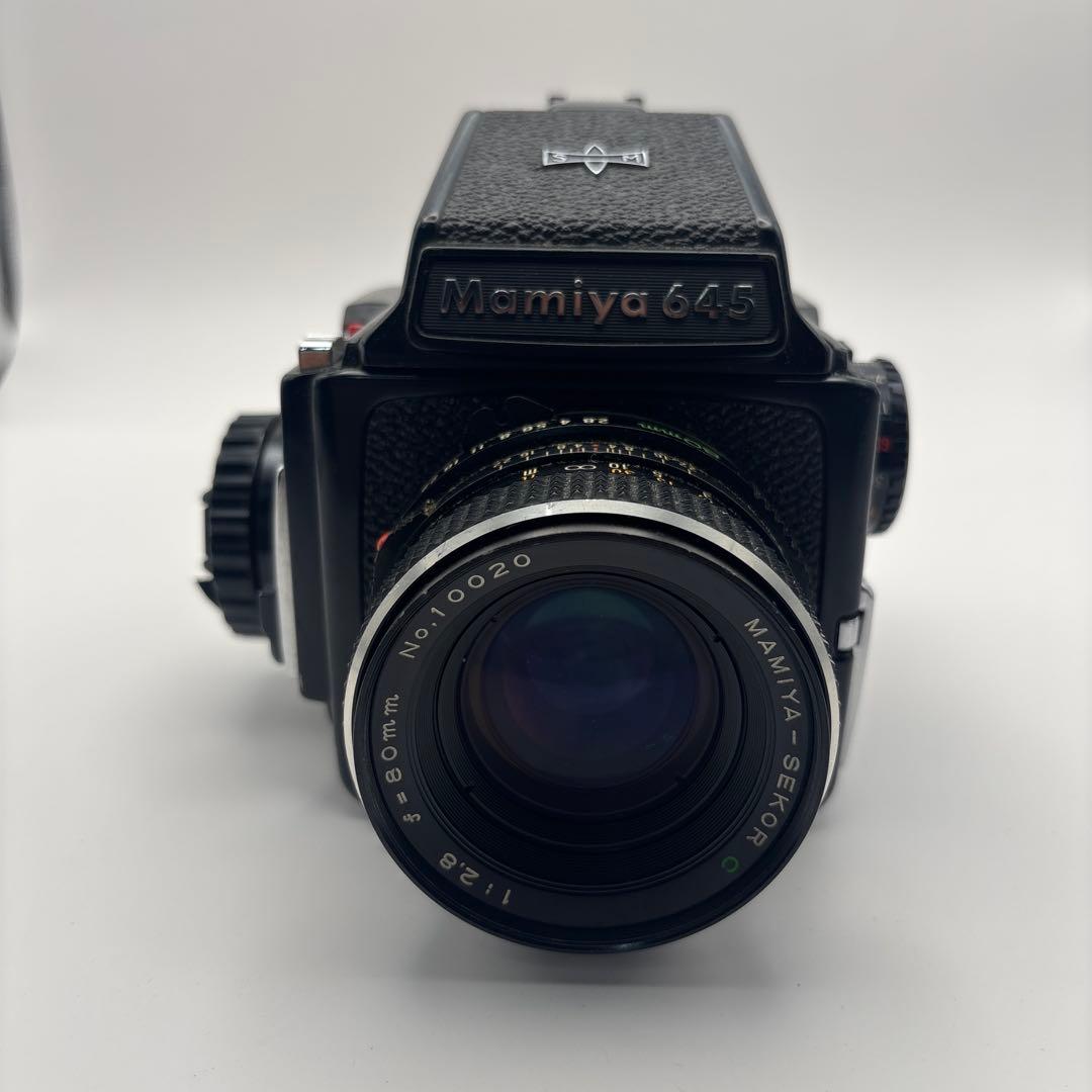 フィルムカメラ Mamiya m645 + 80mm F2.8
