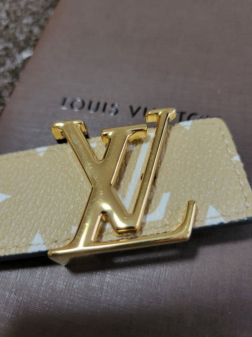 【美品】【レア】ルイヴィトンモノグラムベルト