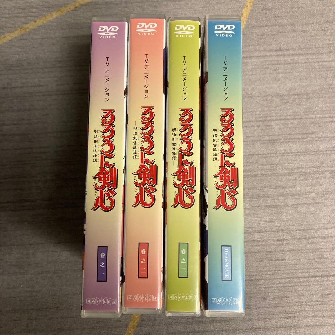 DVD36枚　るろうに剣心 -明治剣客浪漫譚- TV 全+OVA+劇場版 セット