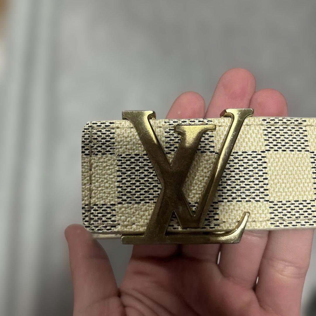 Louis Vuitton チェック柄 ベルト
