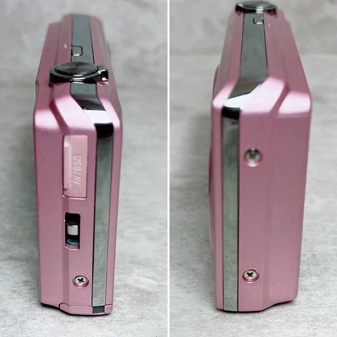 美品　CASIO EXILIM EX-ZS5 ピンク コンパクトデジタルカメラ