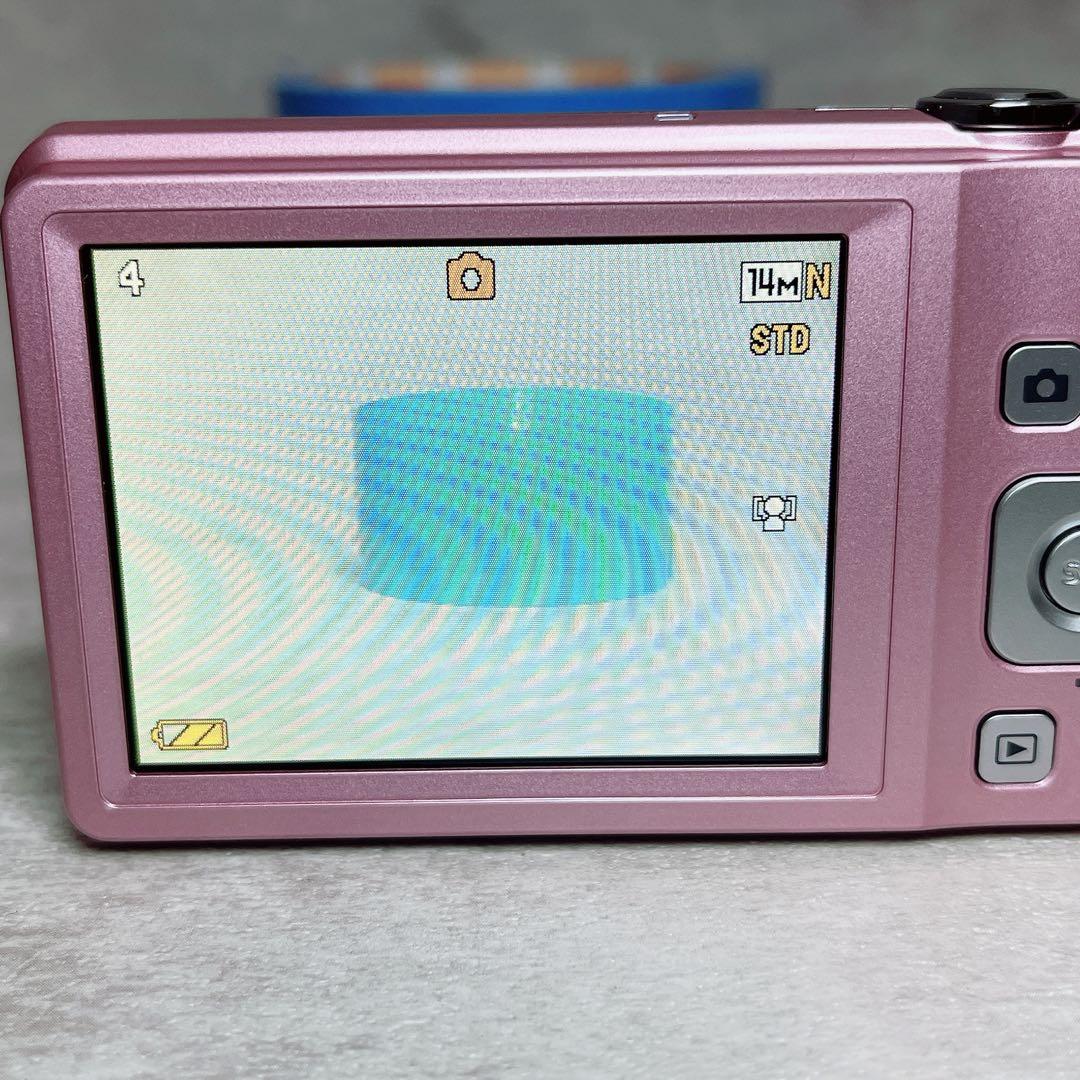 美品　CASIO EXILIM EX-ZS5 ピンク コンパクトデジタルカメラ