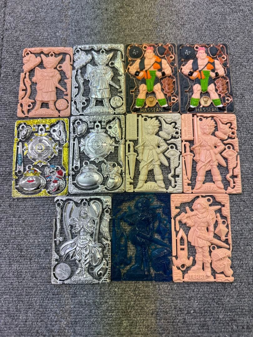 希少　ドラゴンクエスト　パキパキカード11枚1996年