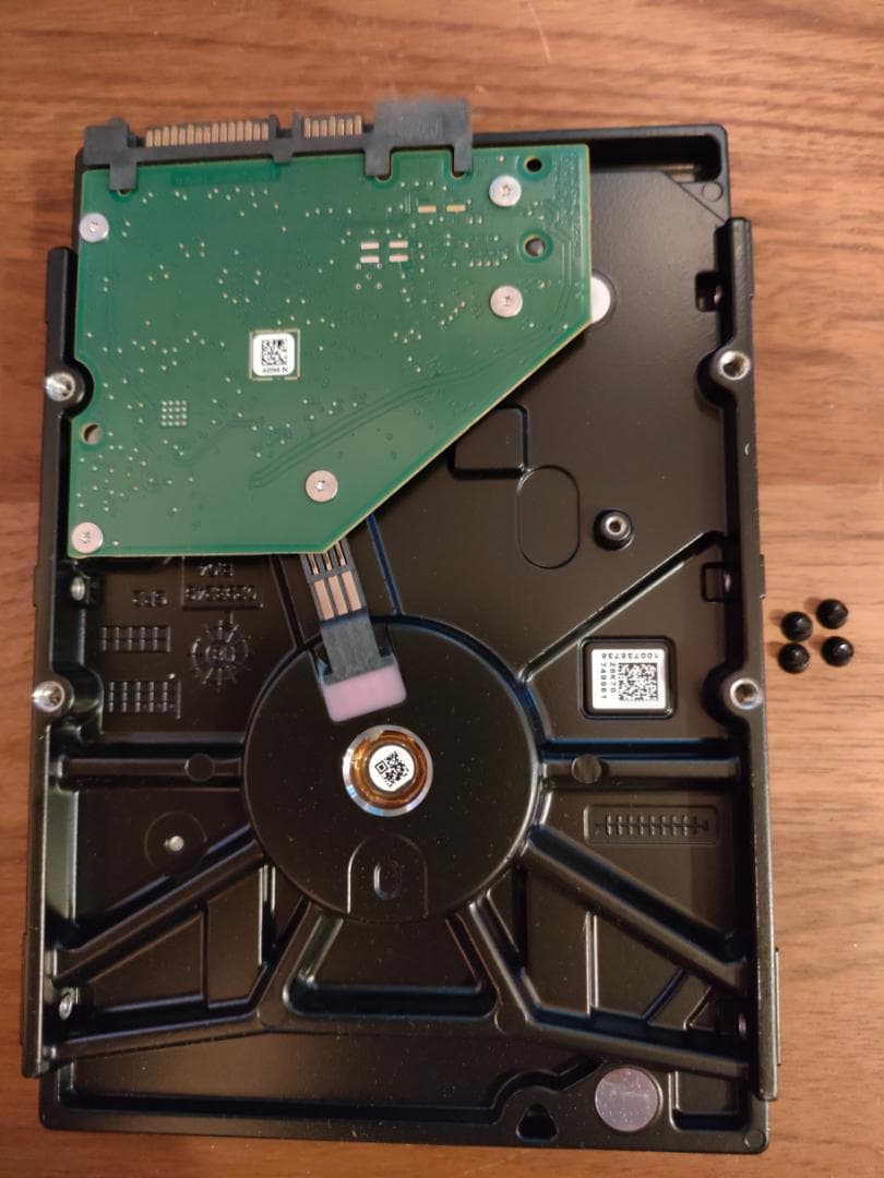 NAS用 正常品 Seagate IronWolf 2TB HDD x3