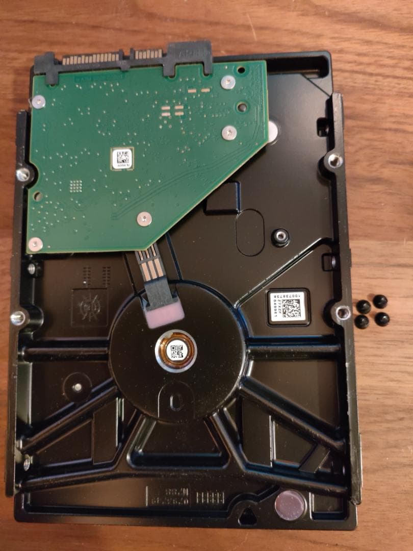 NAS用 正常品 Seagate IronWolf 2TB HDD x3