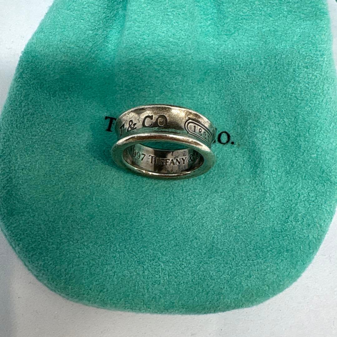 中古 TIFFANY ティファニー 1837 ナローリングシルバー925 #6