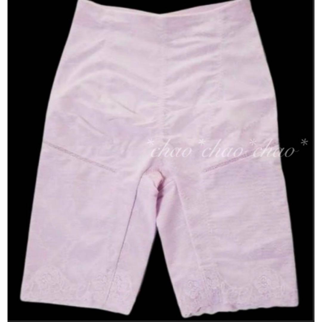 シャンデール ガードル フルロングガ 76補5【新品】ピオニーパープル 補正下着