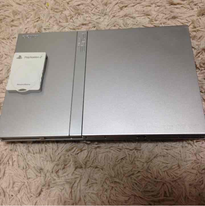 PS2薄型本体 メモリーカード8MB付き