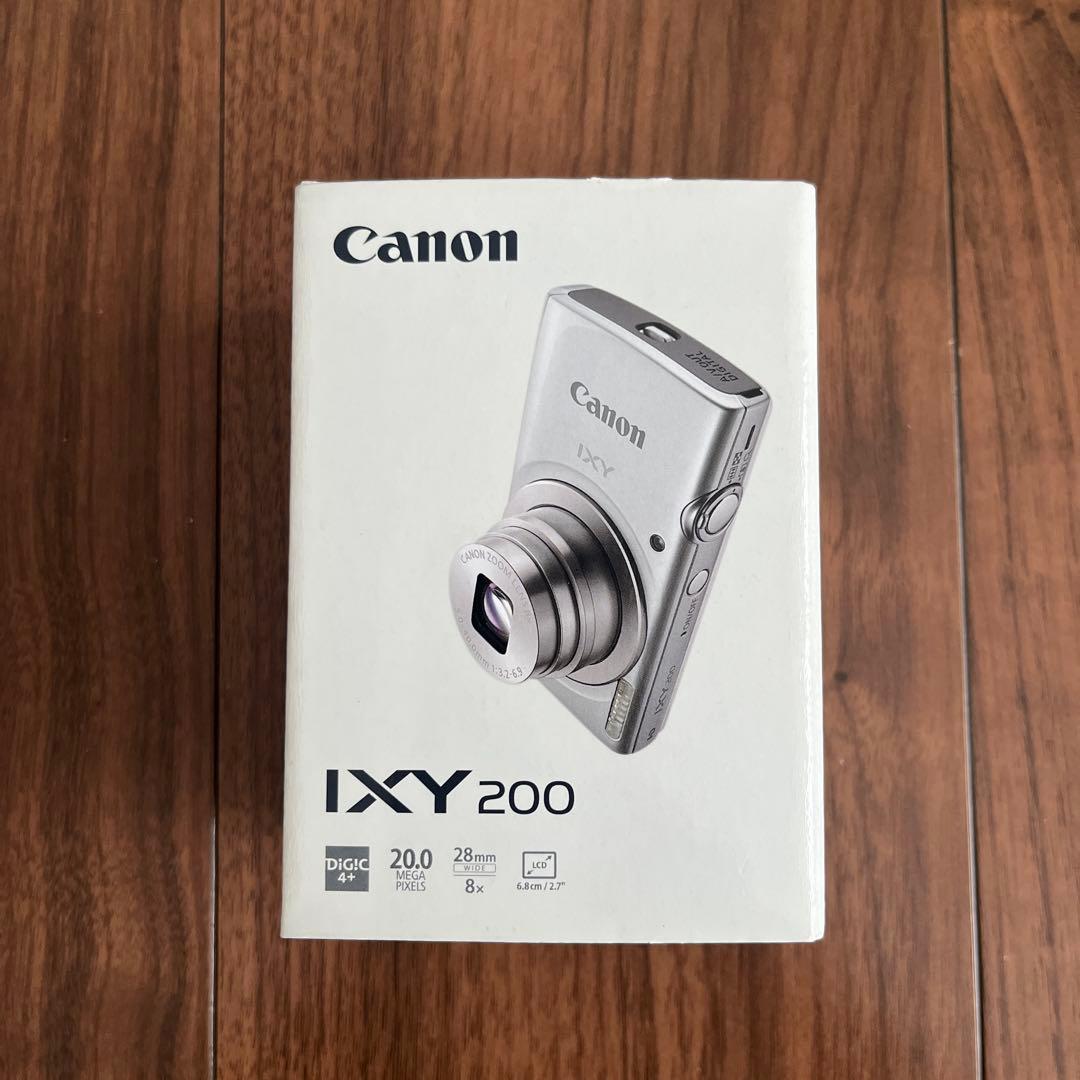 【新品未開封】Canon キャノン　IXY200 デジタルカメラ シルバー