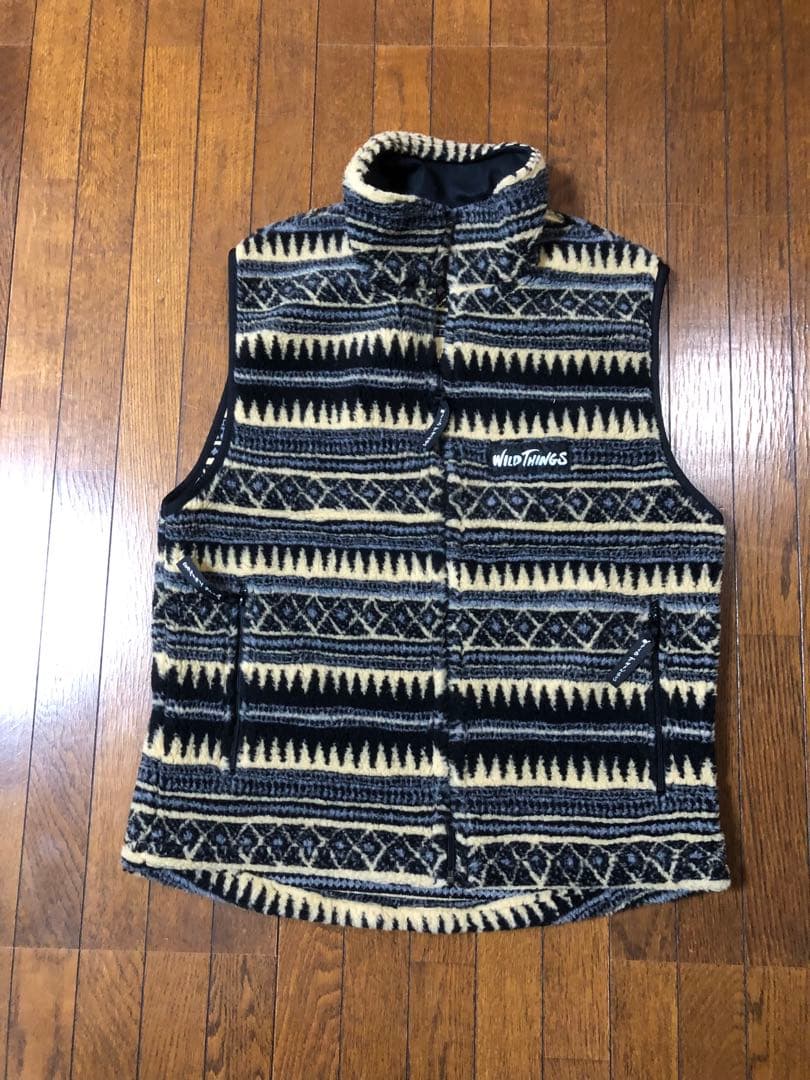 ワイルドシングス フリース ベスト未使用品 MADE in USA製 ☆
