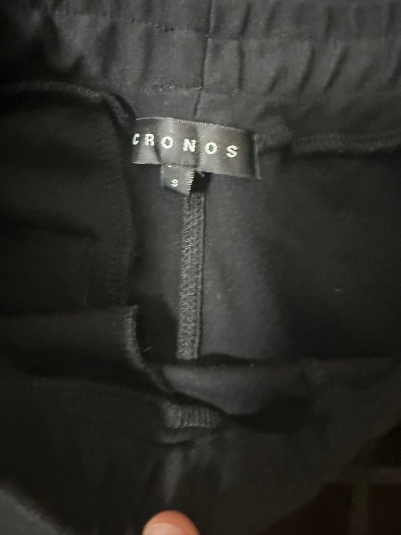 CRONOS ブラックパーカー Sサイズ完売品