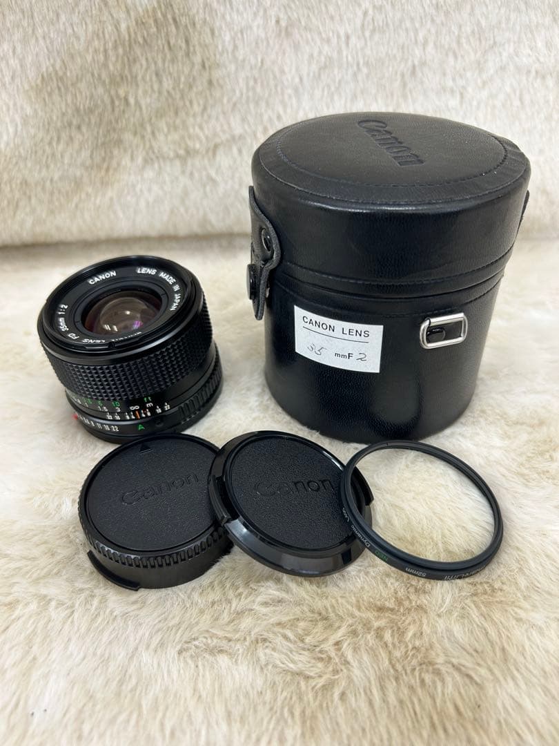【中古】Canon FD 35mm f/2 レンズ