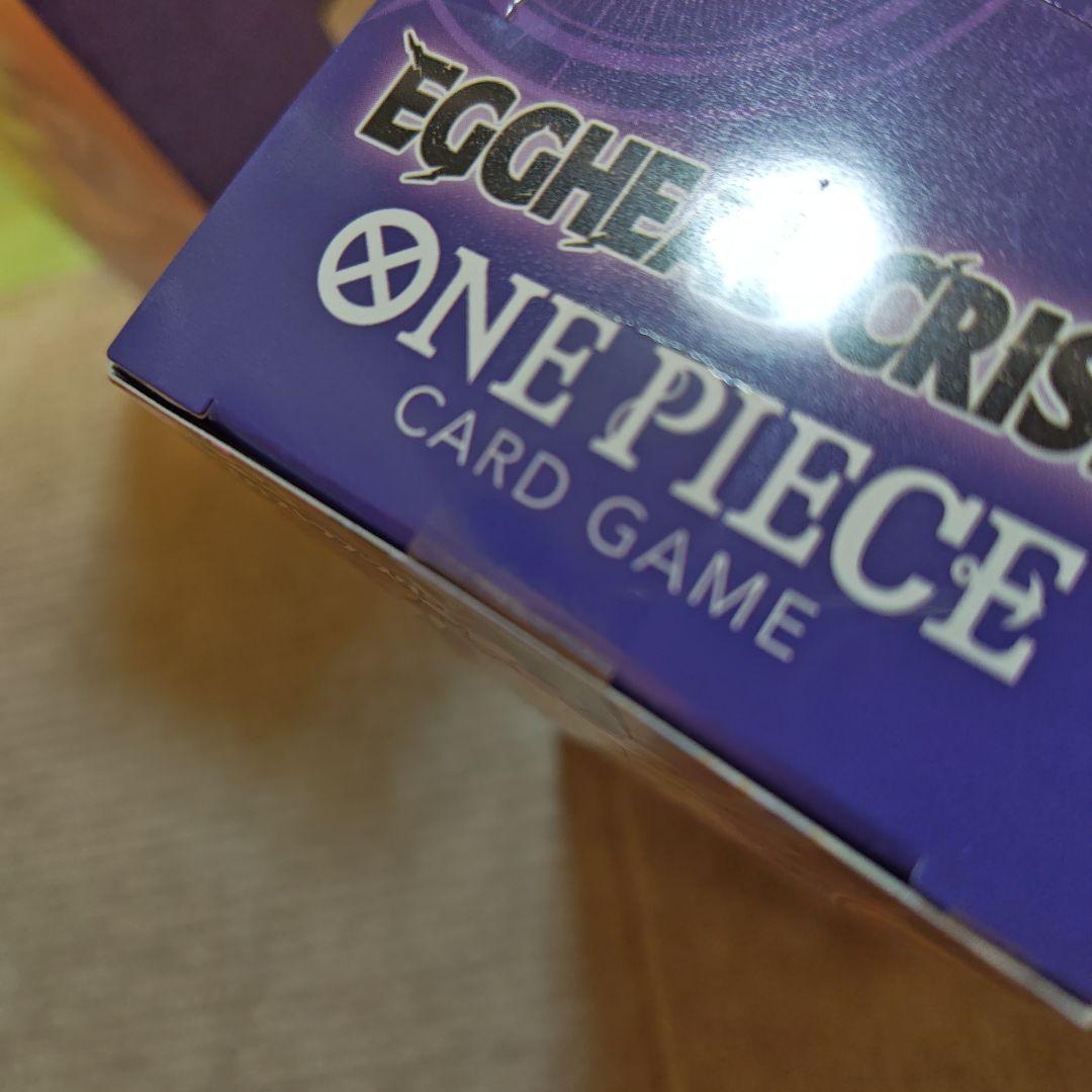 新品未開封テープ付き ワンピースカード エッグヘッド クライシス 2BOX