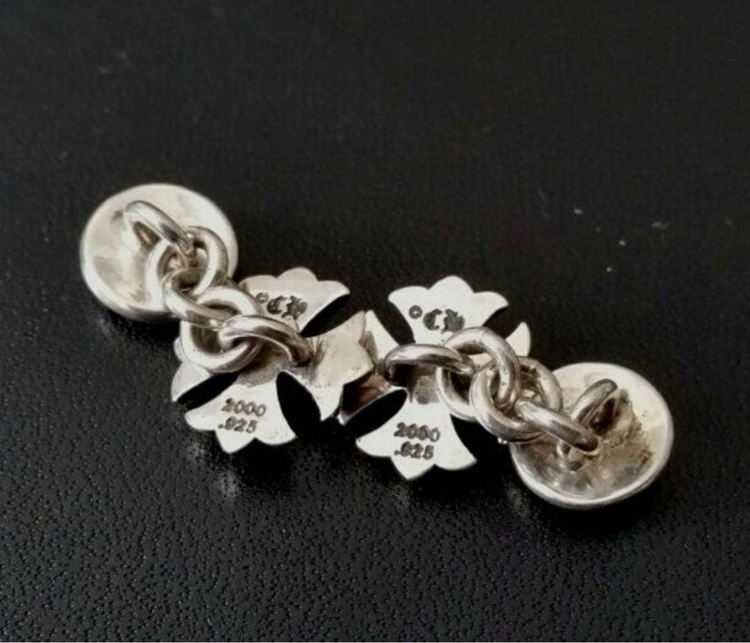 確実正規品LA購入　ウエストハリウッド　確実正規品　クロムハーツ　カフス