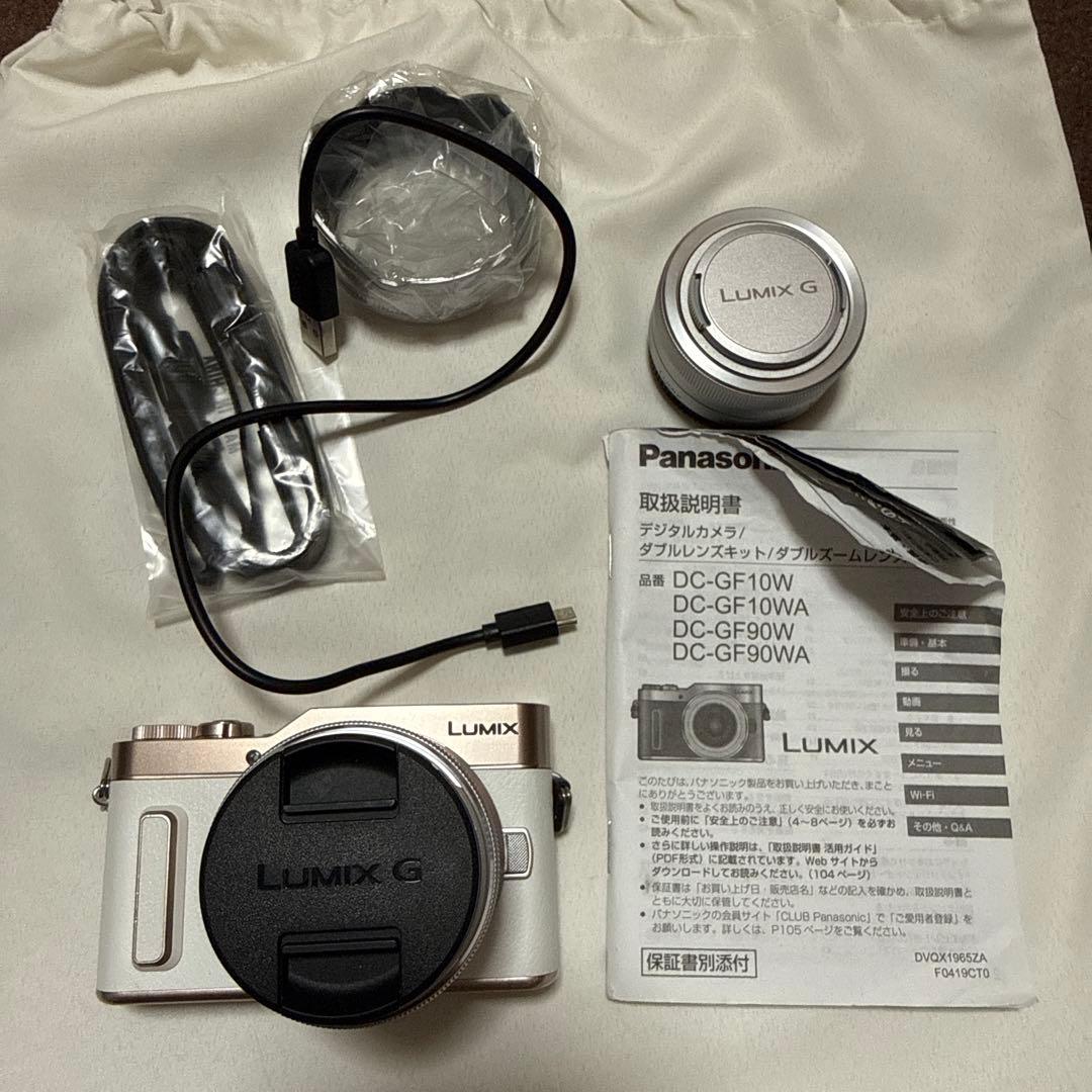 LUMIX DC-GF10 ミラーレス一眼 デジタルカメラ　ホワイト