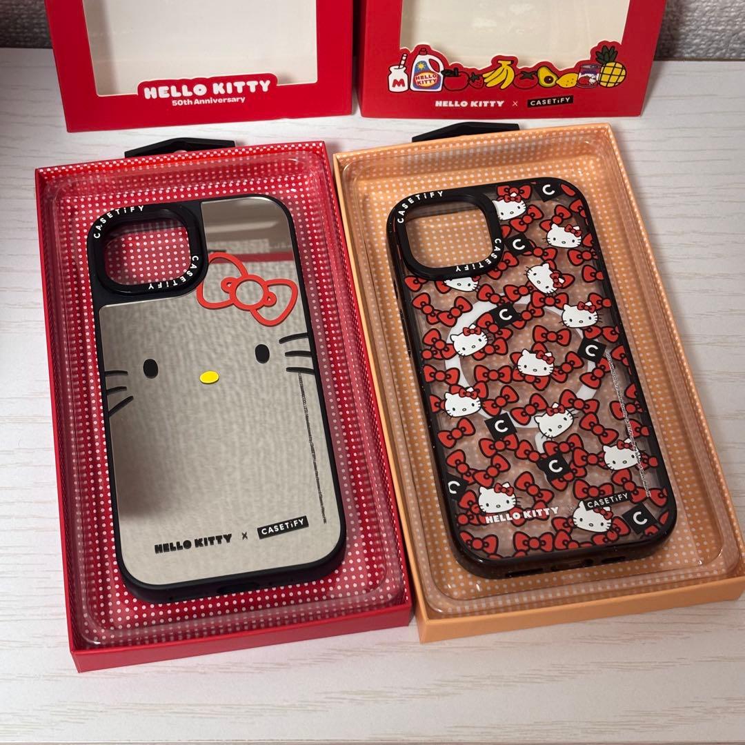 casetify ハローキティ　iPhone15 2点セット