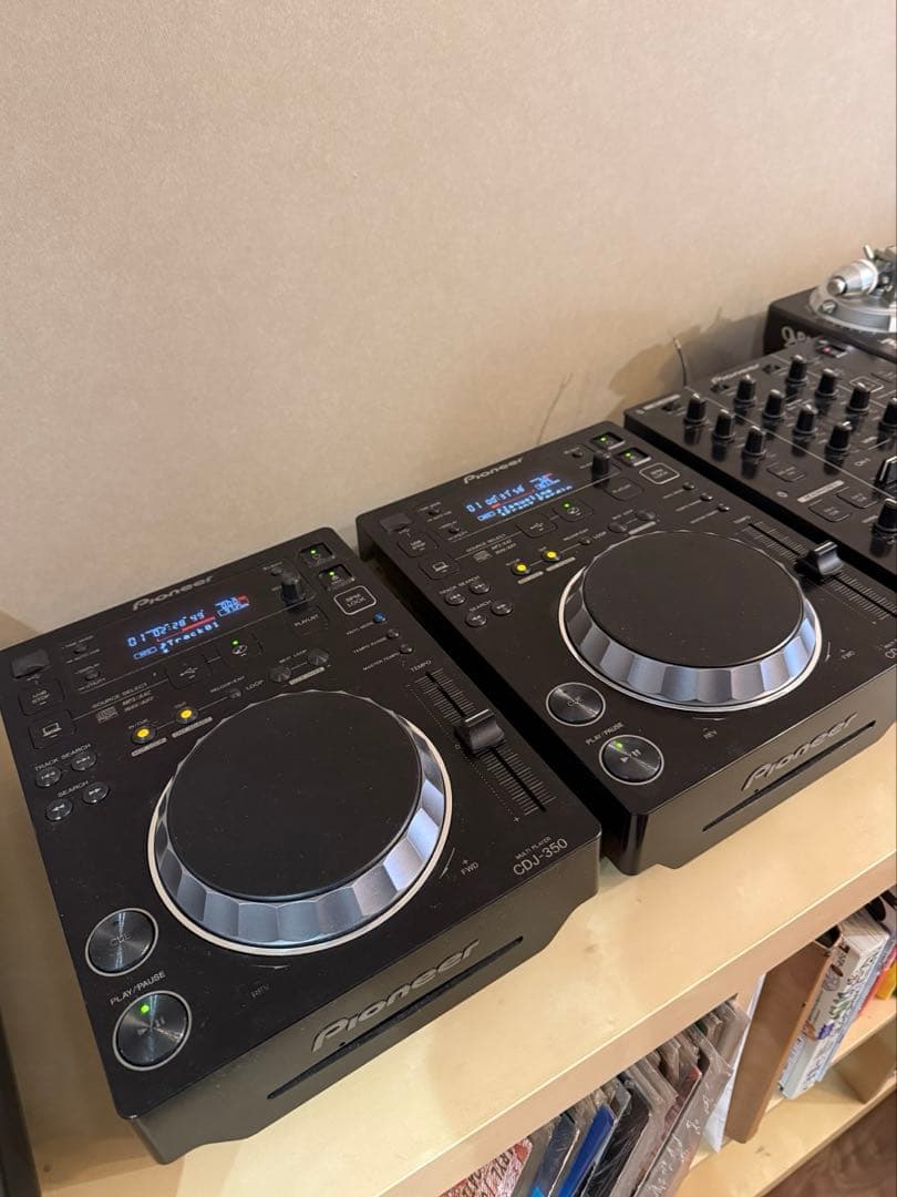 Pioneer CDJ-350(USB対応) 2台セット 付属品あり