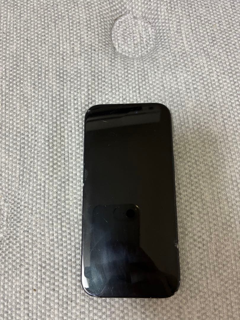 iPhone15 128GB ブラック画面割れ